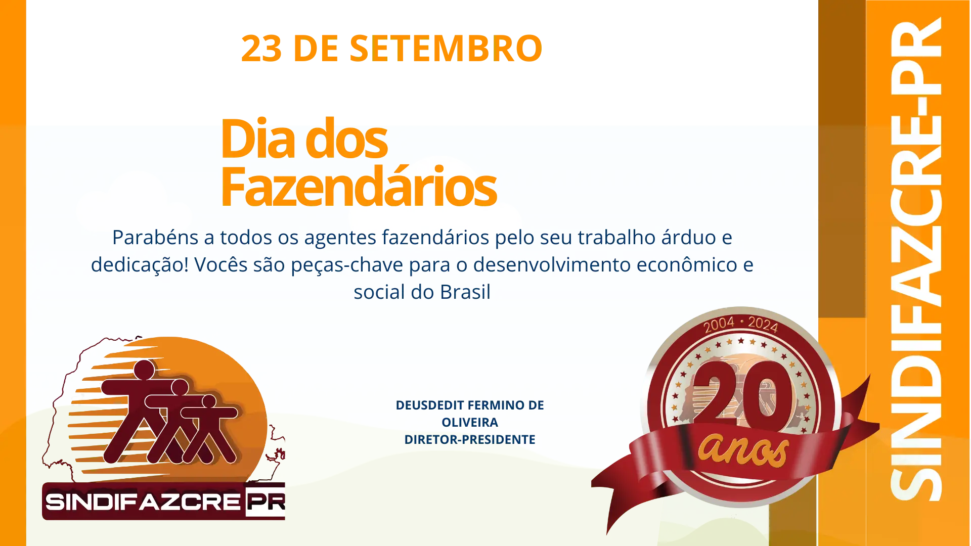 23 de Setembro: Dia do Agente Fazendário
